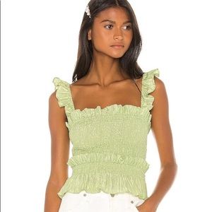 LPA Elissa ruffle top